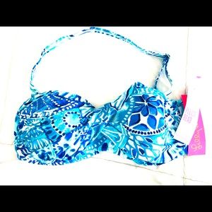 NWT size 6 Lilly Pulitzer bikini top